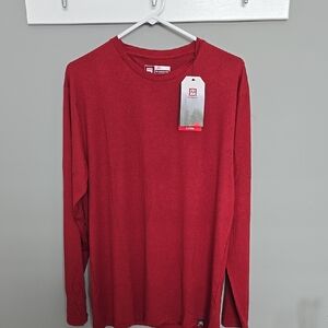 NWT SOFT BREATHABLE Red Long Sleeve Shirt